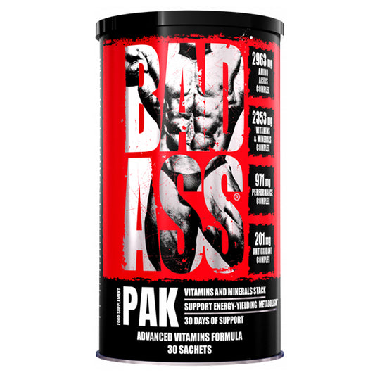 Bad Ass Pak Multi-Vitamins & Minerals 30 Sachets