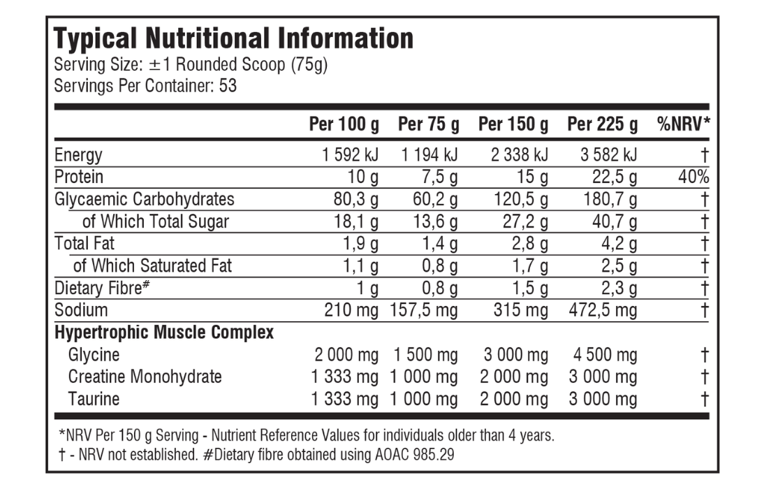 SSA Anabolic Muscle 4kg