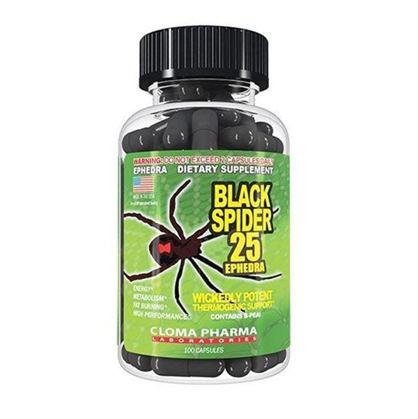 Cloma Pharma Black Spider 100 Tablets