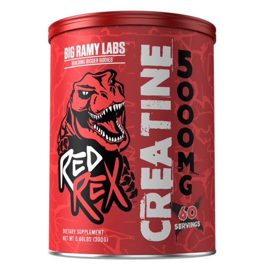 Red Rex Creatine Monohydrate Unlfavored 60 Servings